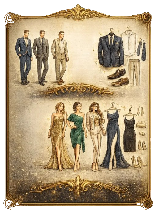 Sugestão de traje - Esporte Fino